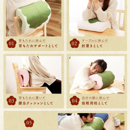 挟んで使えるクッション MOCHICHI
