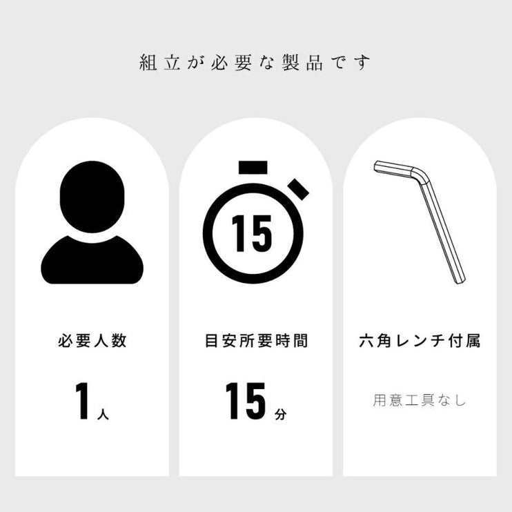 デスクチェア ライトグレー