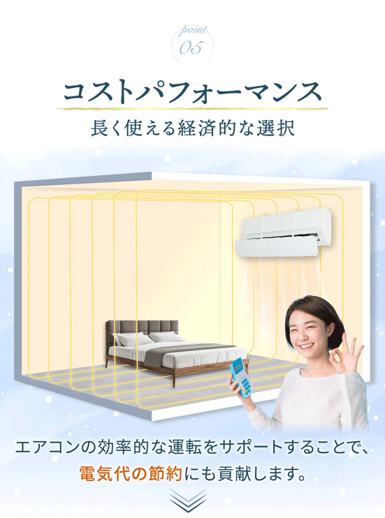 BOOMIE エアコン風よけカバー