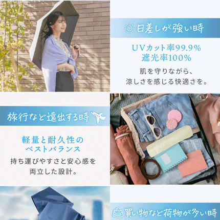mybrella -safety-（折りたたみ日傘「マイブレラ」-セーフティー-）