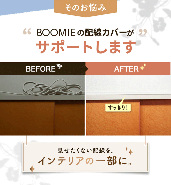 BOOMIE 配線カバー