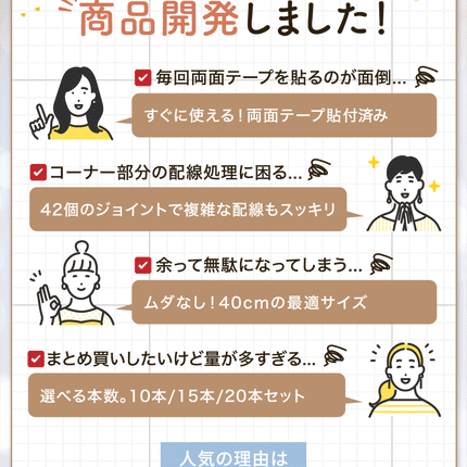 BOOMIE 配線カバー